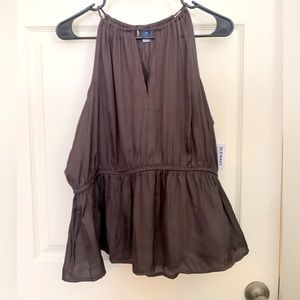 NWT Old Navy Satin Peplum Top